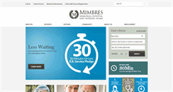 Desktop Screenshot of mimbresmemorial.com